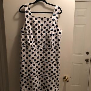 Square Neck Fit & Flare Dress